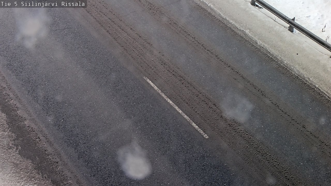 Weather Camera Image Road 5 Siilinjärvi, Rissala, Siilinjärvi, Pohjois-Savo