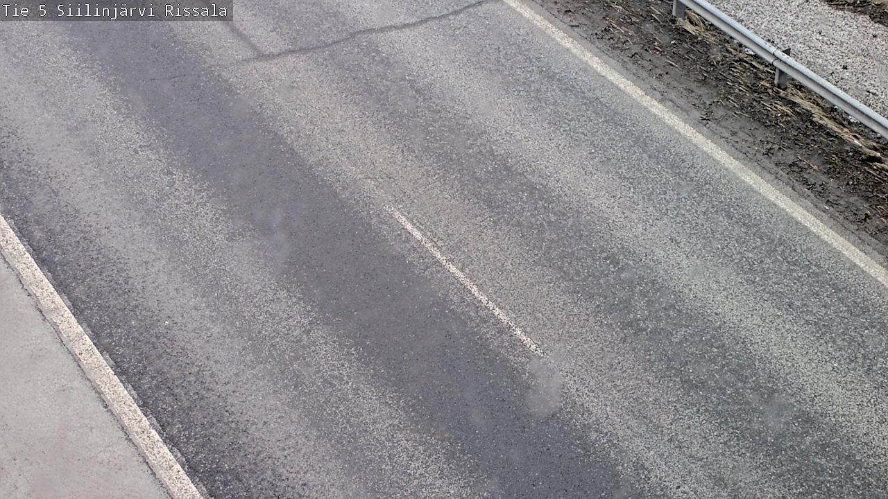 Weather Camera Image Väg 5 Siilinjärvi, Rissala, Siilinjärvi, Pohjois-Savo