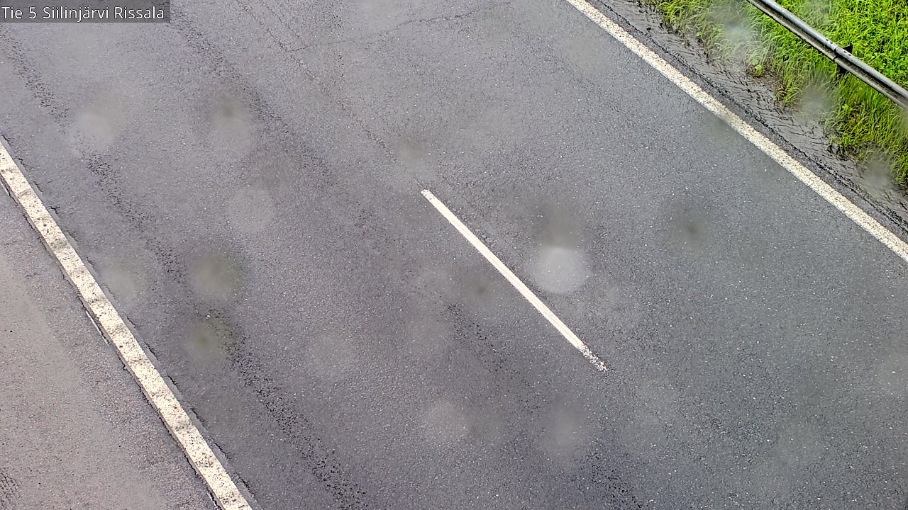 Weather Camera Image Road 5 Siilinjärvi, Rissala, Siilinjärvi, Pohjois-Savo