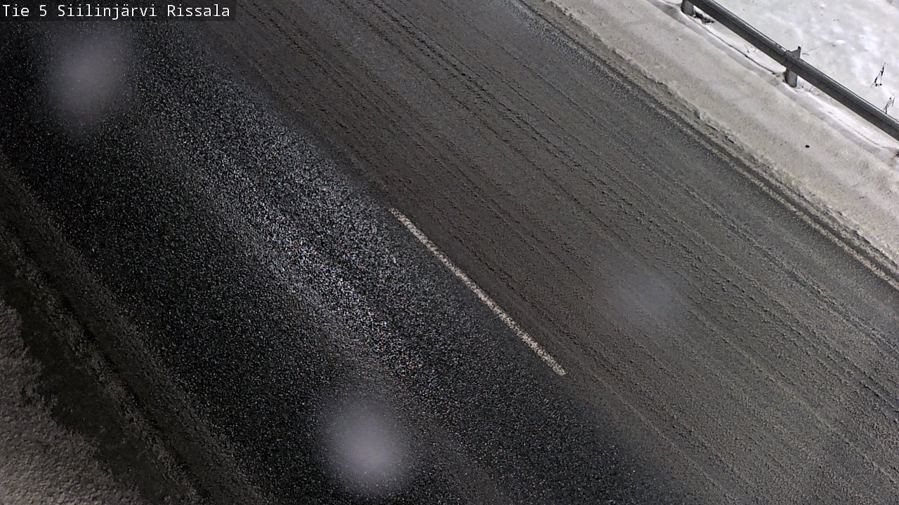 Weather Camera Image Road 5 Siilinjärvi, Rissala, Siilinjärvi, Pohjois-Savo
