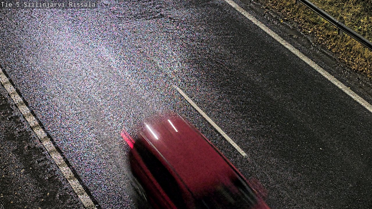 Weather Camera Image Väg 5 Siilinjärvi, Rissala, Siilinjärvi, Pohjois-Savo