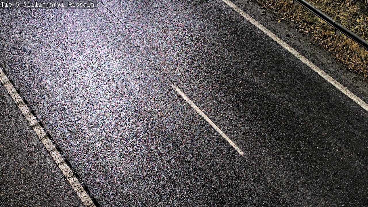 Weather Camera Image Road 5 Siilinjärvi, Rissala, Siilinjärvi, Pohjois-Savo