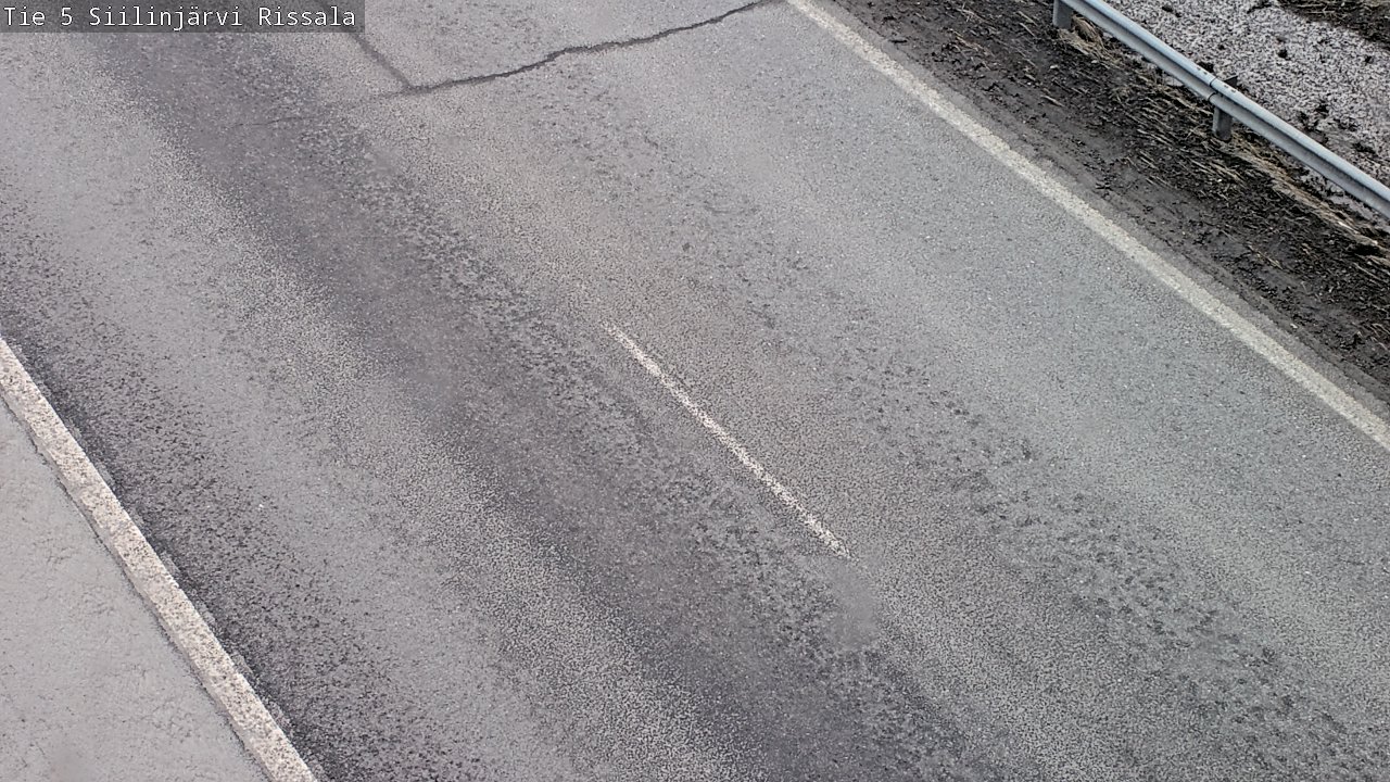 Weather Camera Image Road 5 Siilinjärvi, Rissala, Siilinjärvi, Pohjois-Savo