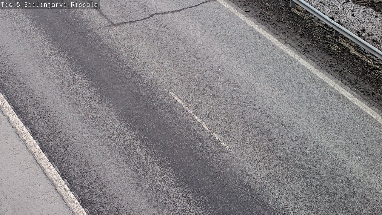 Weather Camera Image Road 5 Siilinjärvi, Rissala, Siilinjärvi, Pohjois-Savo