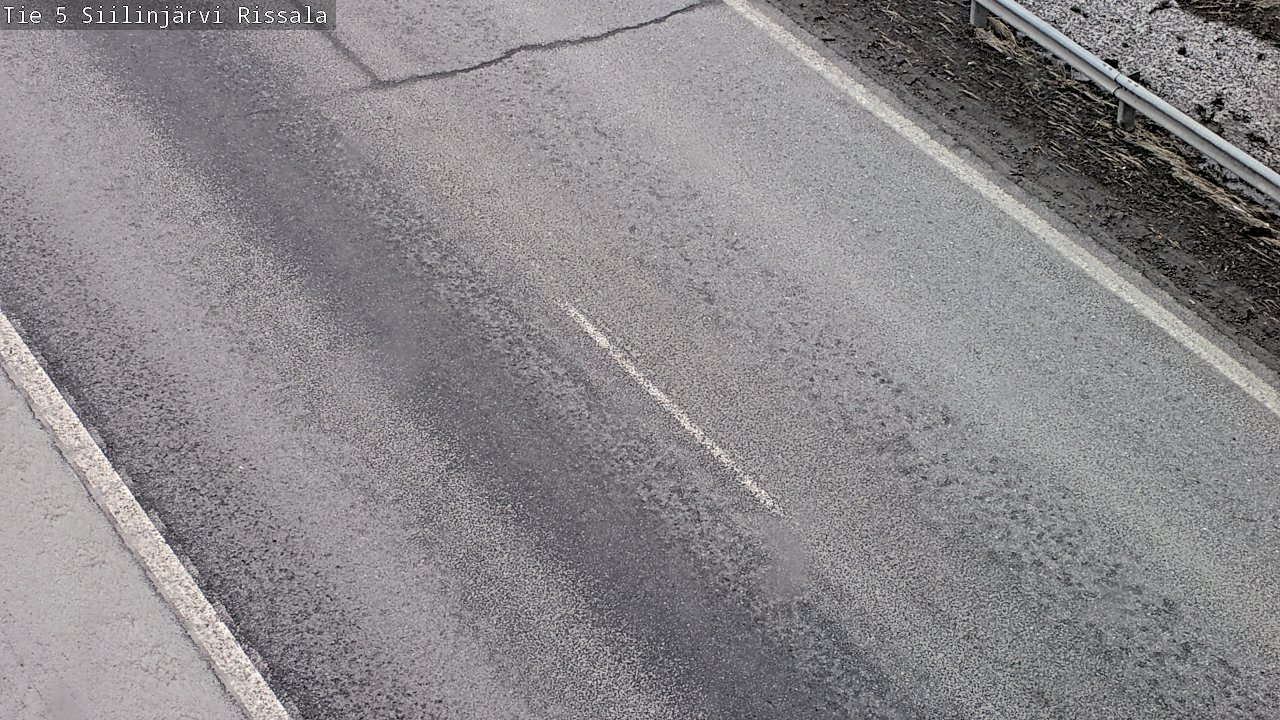 Weather Camera Image Road 5 Siilinjärvi, Rissala, Siilinjärvi, Pohjois-Savo