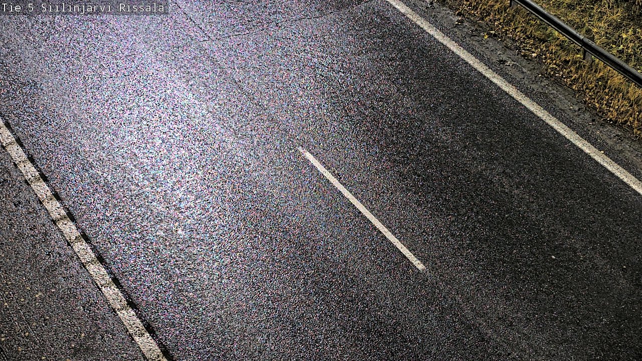 Weather Camera Image Road 5 Siilinjärvi, Rissala, Siilinjärvi, Pohjois-Savo