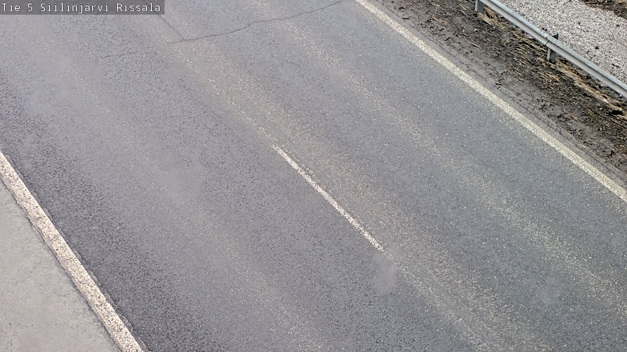 Weather Camera Image Väg 5 Siilinjärvi, Rissala, Siilinjärvi, Pohjois-Savo