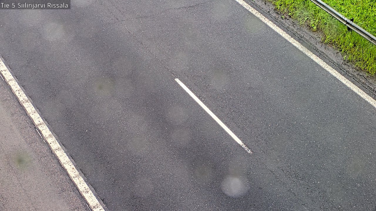 Weather Camera Image Road 5 Siilinjärvi, Rissala, Siilinjärvi, Pohjois-Savo
