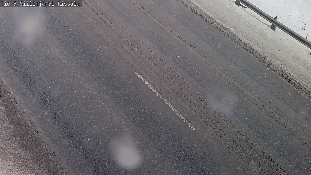 Weather Camera Image Road 5 Siilinjärvi, Rissala, Siilinjärvi, Pohjois-Savo