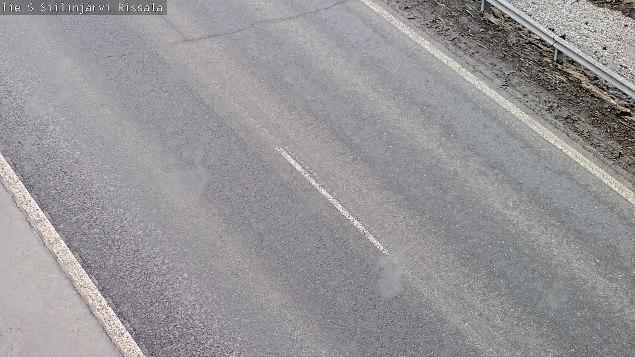 Weather Camera Image Väg 5 Siilinjärvi, Rissala, Siilinjärvi, Pohjois-Savo