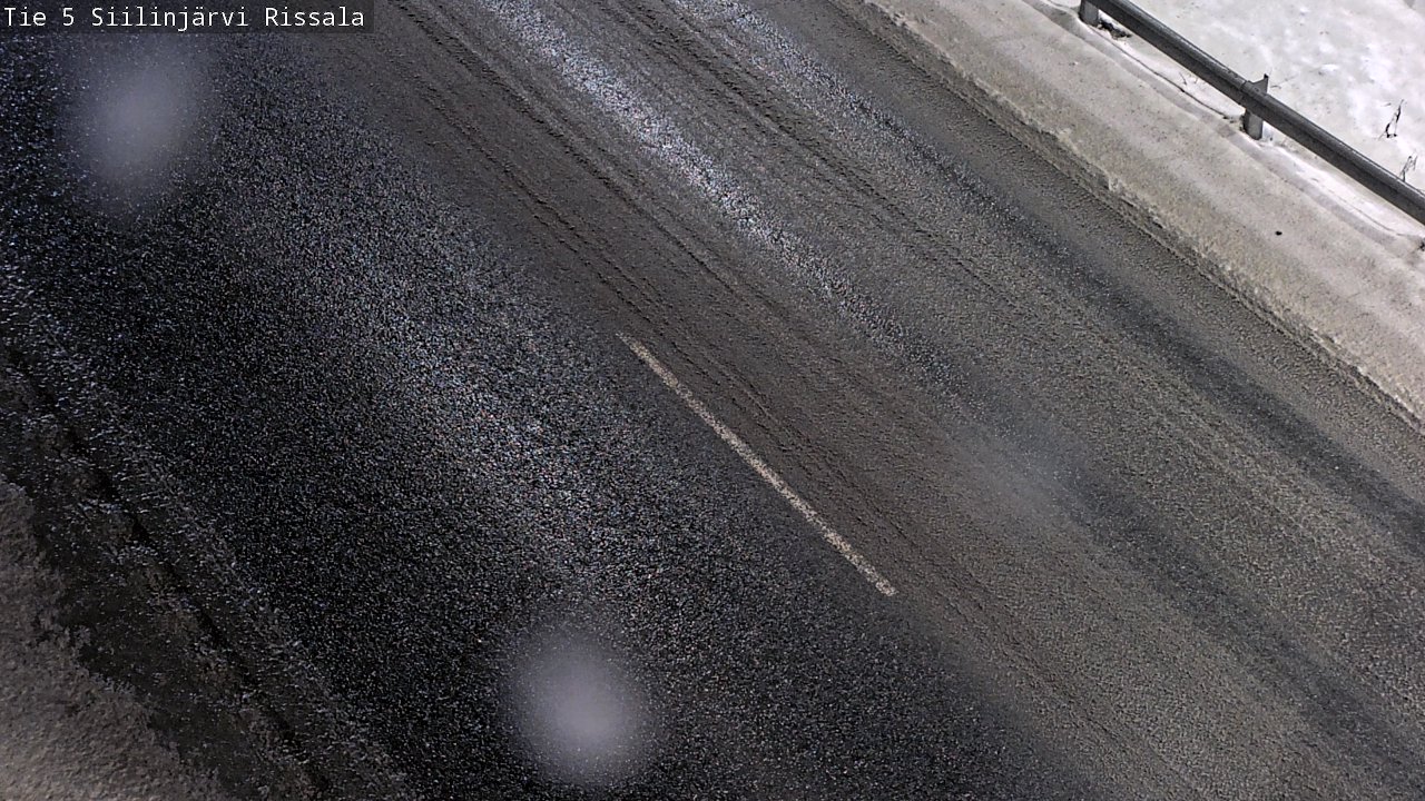 Weather Camera Image Road 5 Siilinjärvi, Rissala, Siilinjärvi, Pohjois-Savo
