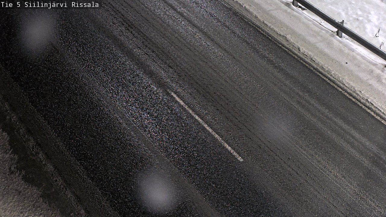 Weather Camera Image Road 5 Siilinjärvi, Rissala, Siilinjärvi, Pohjois-Savo