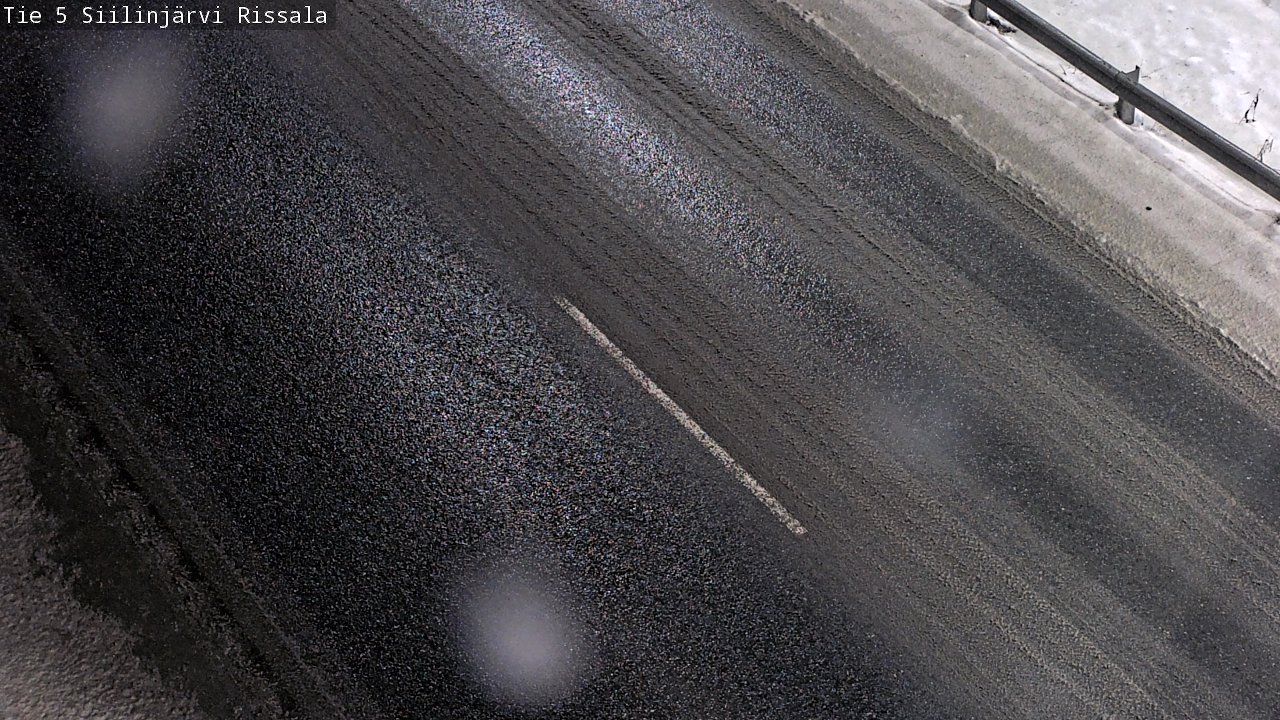 Weather Camera Image Road 5 Siilinjärvi, Rissala, Siilinjärvi, Pohjois-Savo