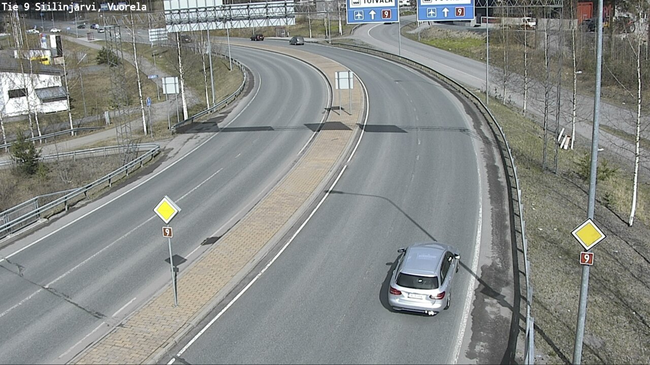 Weather Camera Image Road 9 Siilinjärvi, Vuorela, Siilinjärvi, Pohjois-Savo