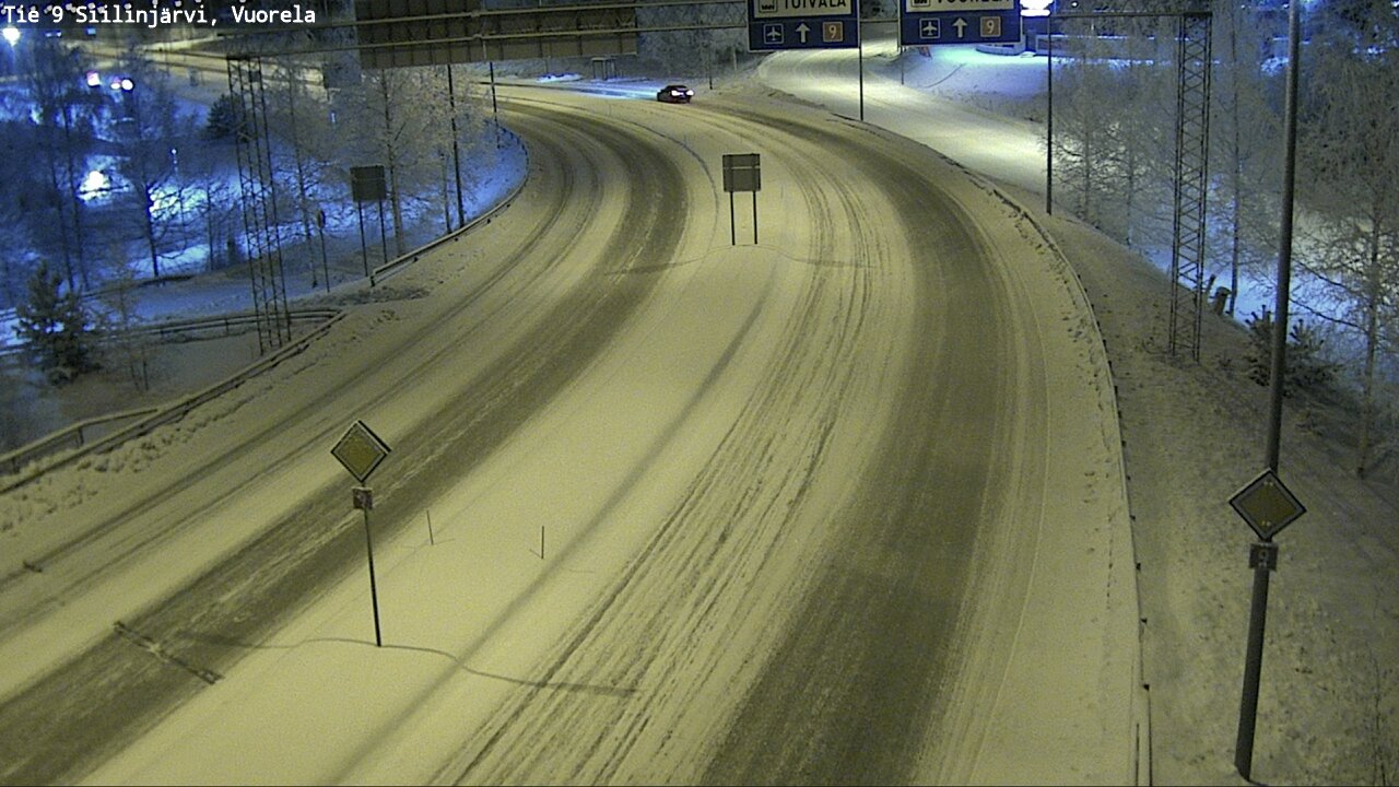 Kelikamerat Kuva Tie 9 Siilinjärvi, Vuorela, Siilinjärvi, Pohjois-Savo