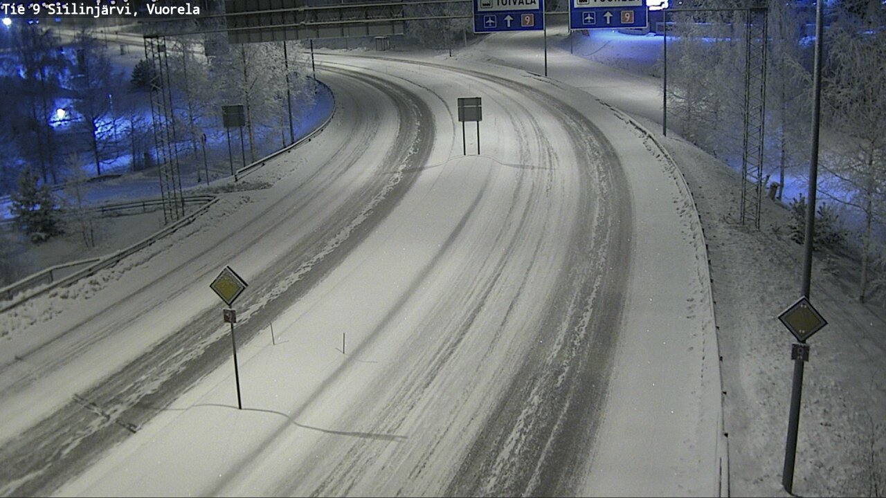 Kelikamerat Kuva Tie 9 Siilinjärvi, Vuorela, Siilinjärvi, Pohjois-Savo