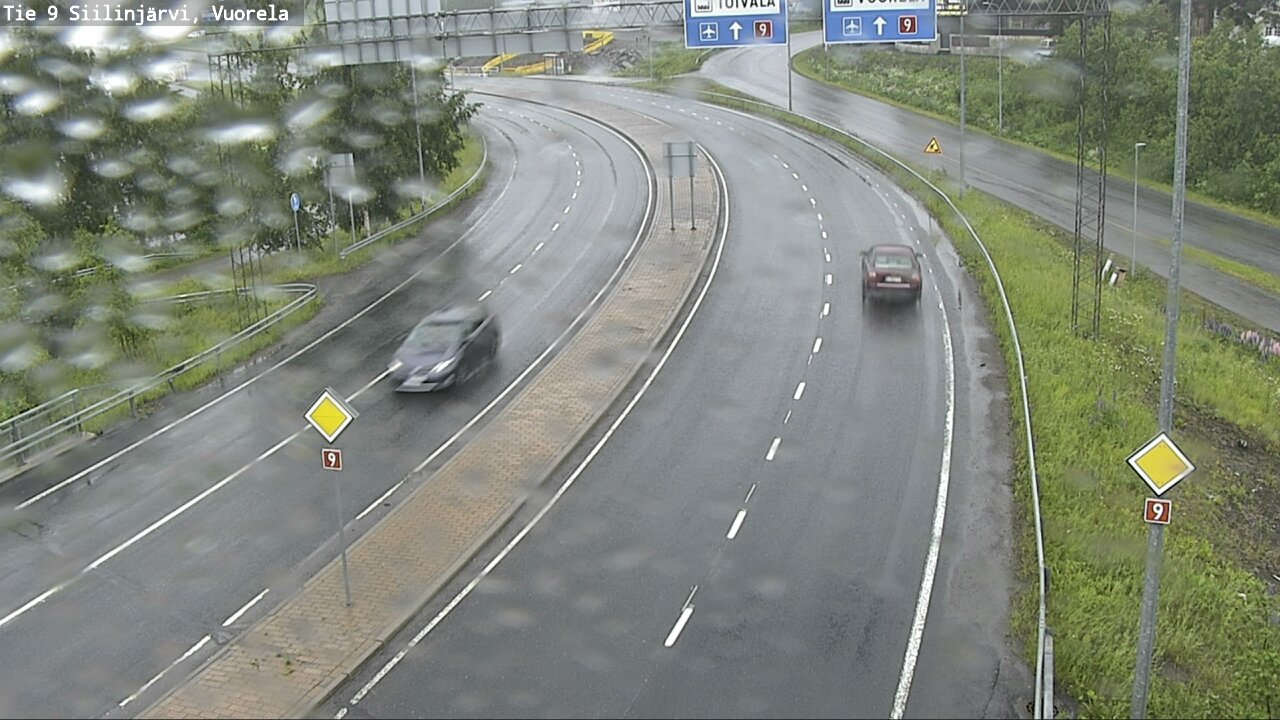 Weather Camera Image Väg 9 Siilinjärvi, Vuorela, Siilinjärvi, Pohjois-Savo