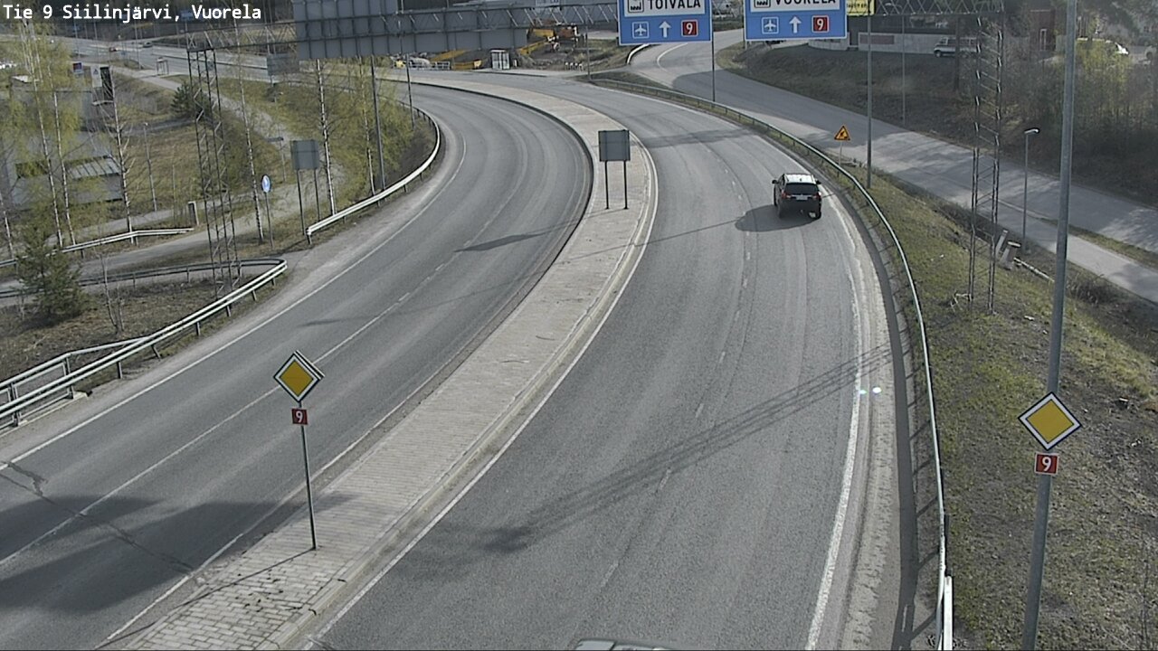 Weather Camera Image Road 9 Siilinjärvi, Vuorela, Siilinjärvi, Pohjois-Savo
