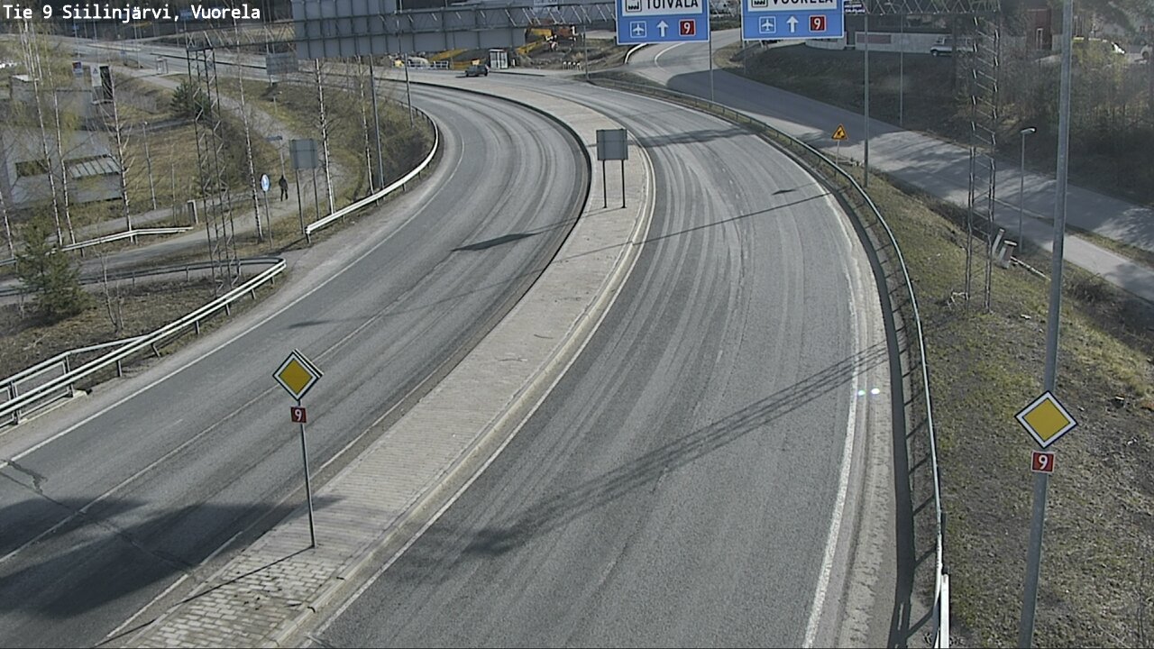 Weather Camera Image Väg 9 Siilinjärvi, Vuorela, Siilinjärvi, Pohjois-Savo