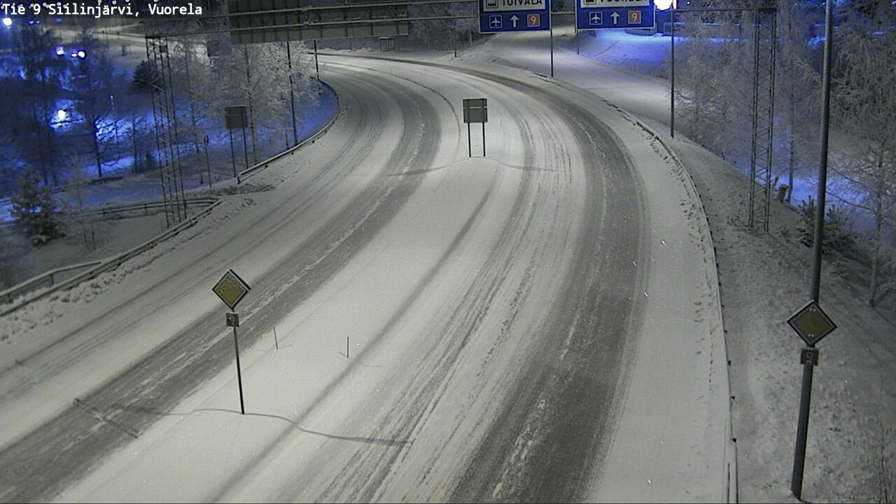 Kelikamerat Kuva Tie 9 Siilinjärvi, Vuorela, Siilinjärvi, Pohjois-Savo