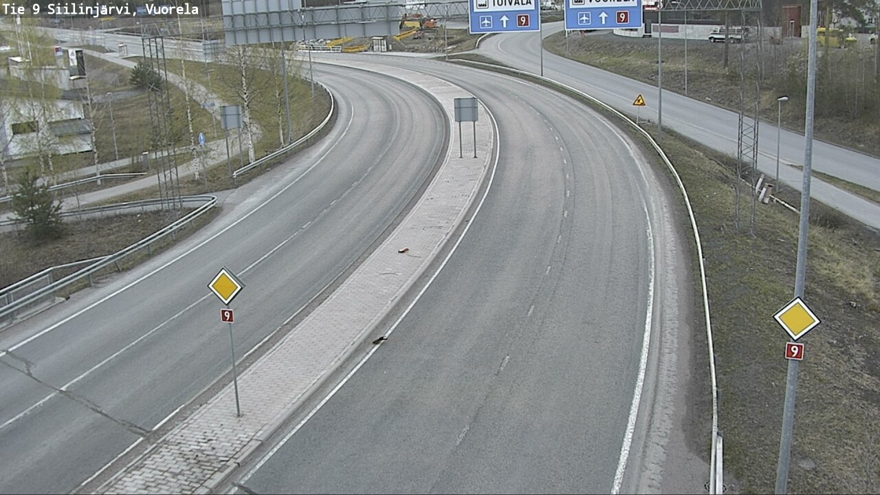 Kelikamerat Kuva Tie 9 Siilinjärvi, Vuorela, Siilinjärvi, Pohjois-Savo