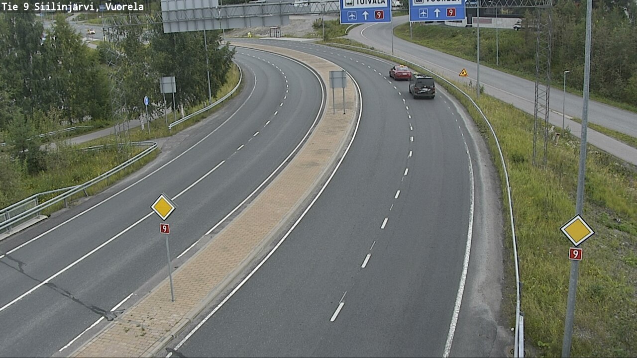 Weather Camera Image Road 9 Siilinjärvi, Vuorela, Siilinjärvi, Pohjois-Savo