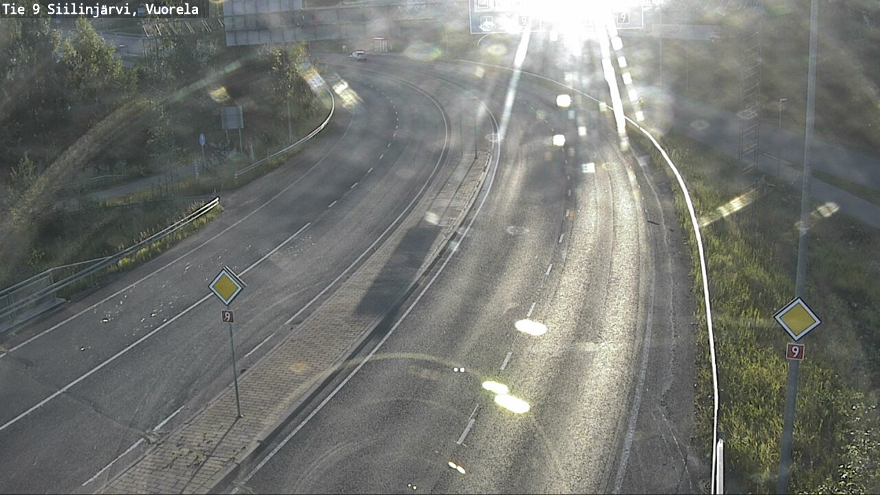 Weather Camera Image Väg 9 Siilinjärvi, Vuorela, Siilinjärvi, Pohjois-Savo