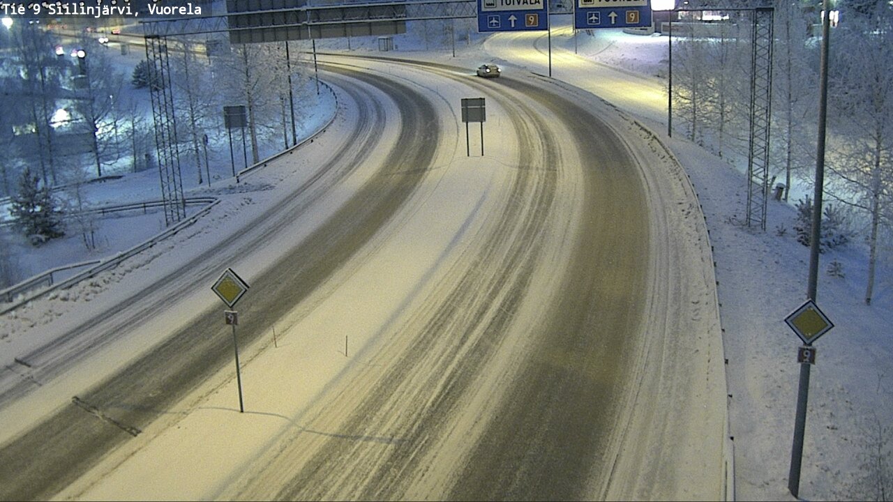 Kelikamerat Kuva Tie 9 Siilinjärvi, Vuorela, Siilinjärvi, Pohjois-Savo