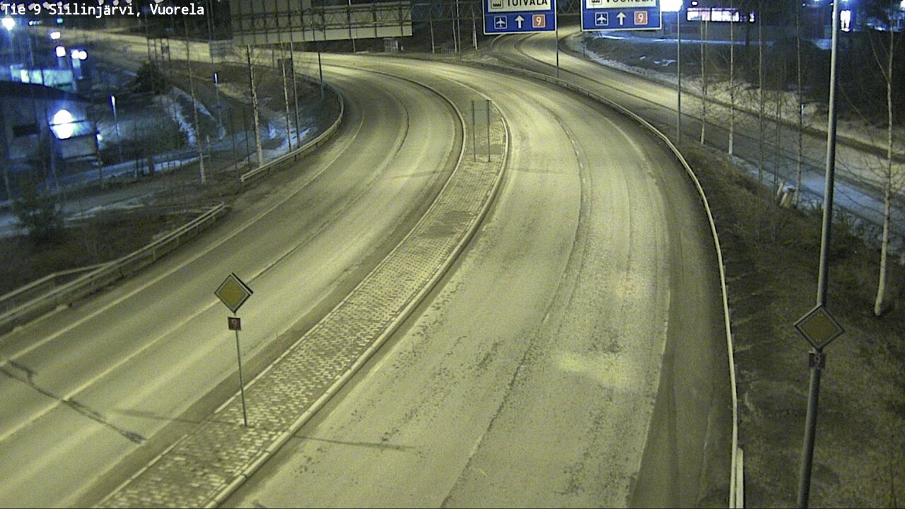 Kelikamerat Kuva Tie 9 Siilinjärvi, Vuorela, Siilinjärvi, Pohjois-Savo