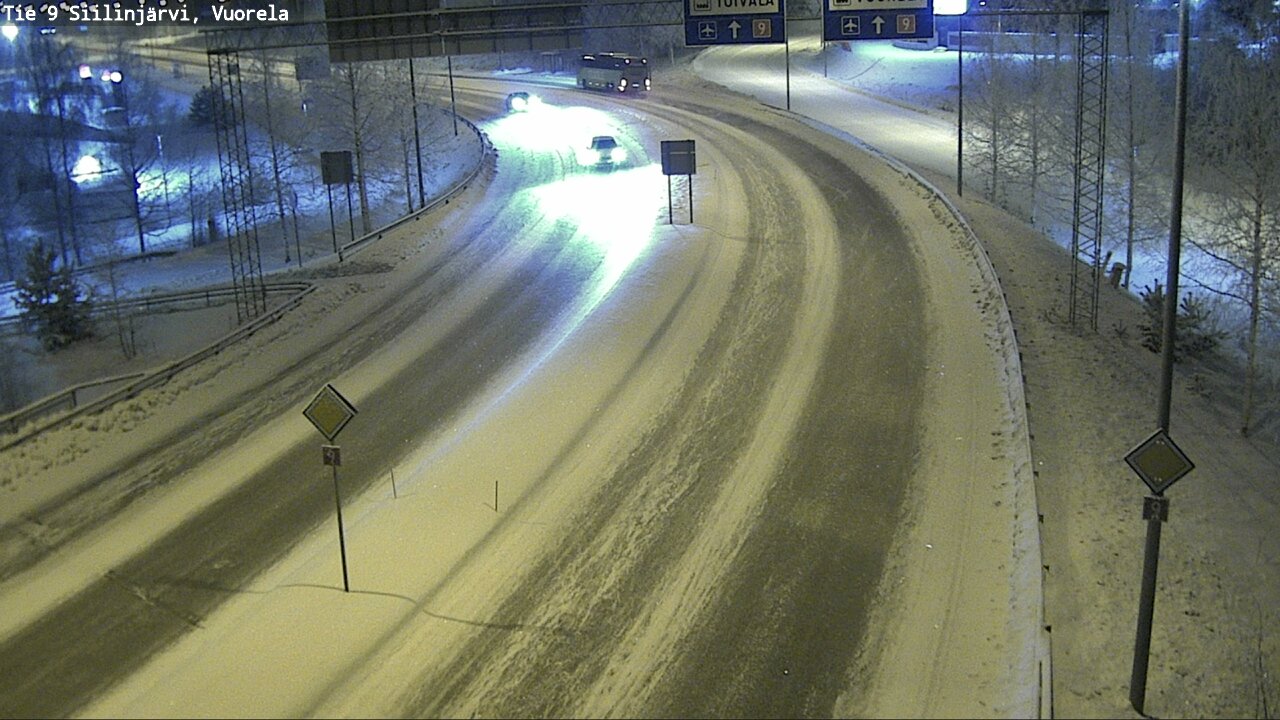 Kelikamerat Kuva Tie 9 Siilinjärvi, Vuorela, Siilinjärvi, Pohjois-Savo