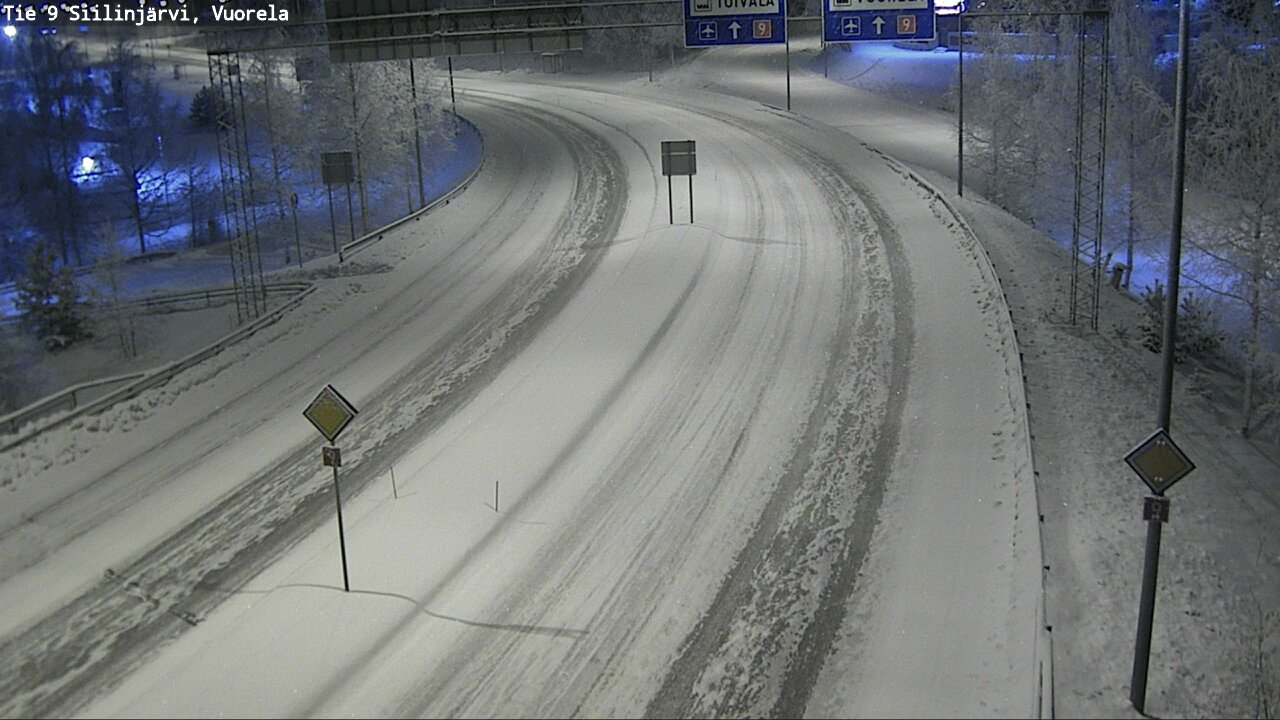 Kelikamerat Kuva Tie 9 Siilinjärvi, Vuorela, Siilinjärvi, Pohjois-Savo