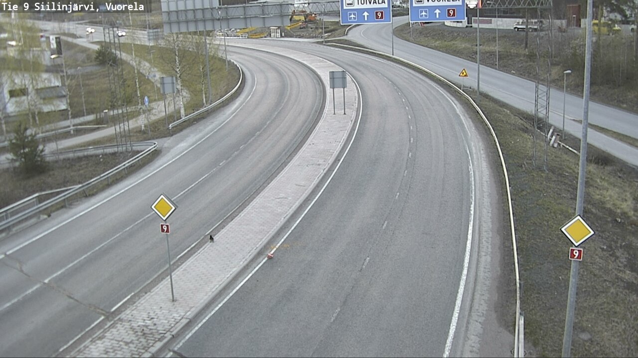 Kelikamerat Kuva Tie 9 Siilinjärvi, Vuorela, Siilinjärvi, Pohjois-Savo