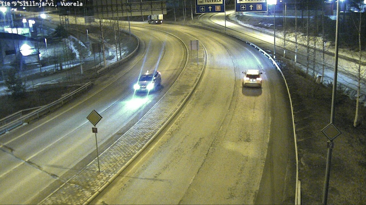 Kelikamerat Kuva Tie 9 Siilinjärvi, Vuorela, Siilinjärvi, Pohjois-Savo