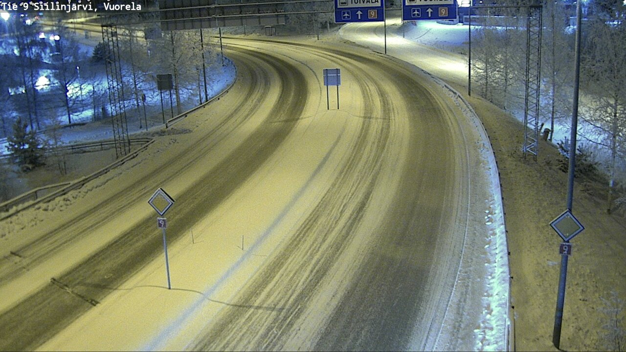 Kelikamerat Kuva Tie 9 Siilinjärvi, Vuorela, Siilinjärvi, Pohjois-Savo