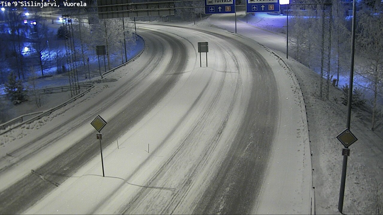 Kelikamerat Kuva Tie 9 Siilinjärvi, Vuorela, Siilinjärvi, Pohjois-Savo