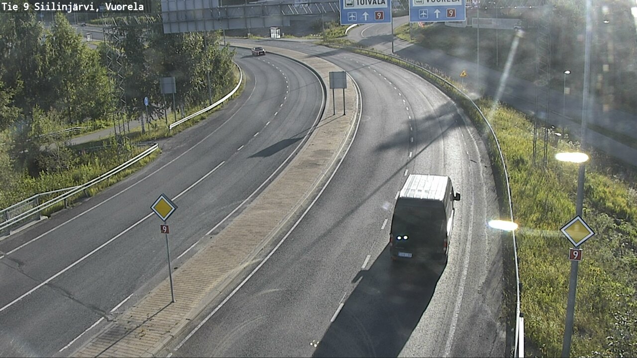 Weather Camera Image Road 9 Siilinjärvi, Vuorela, Siilinjärvi, Pohjois-Savo