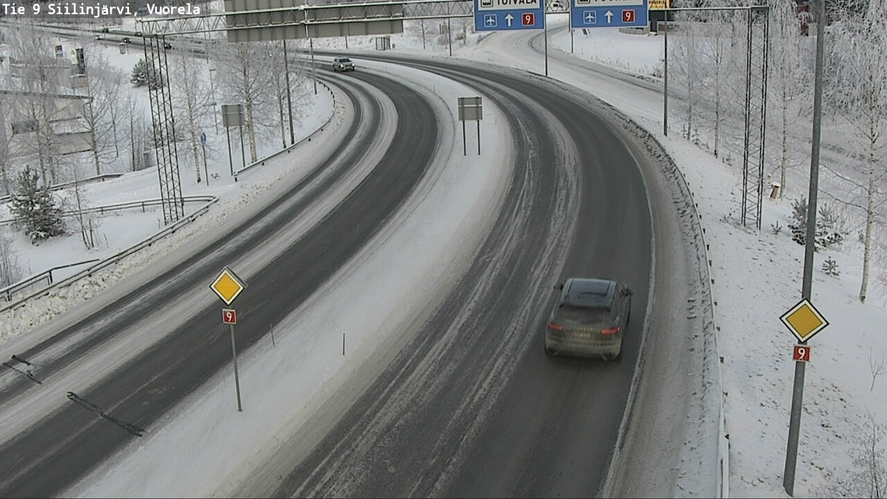 Kelikamerat Kuva Tie 9 Siilinjärvi, Vuorela, Siilinjärvi, Pohjois-Savo
