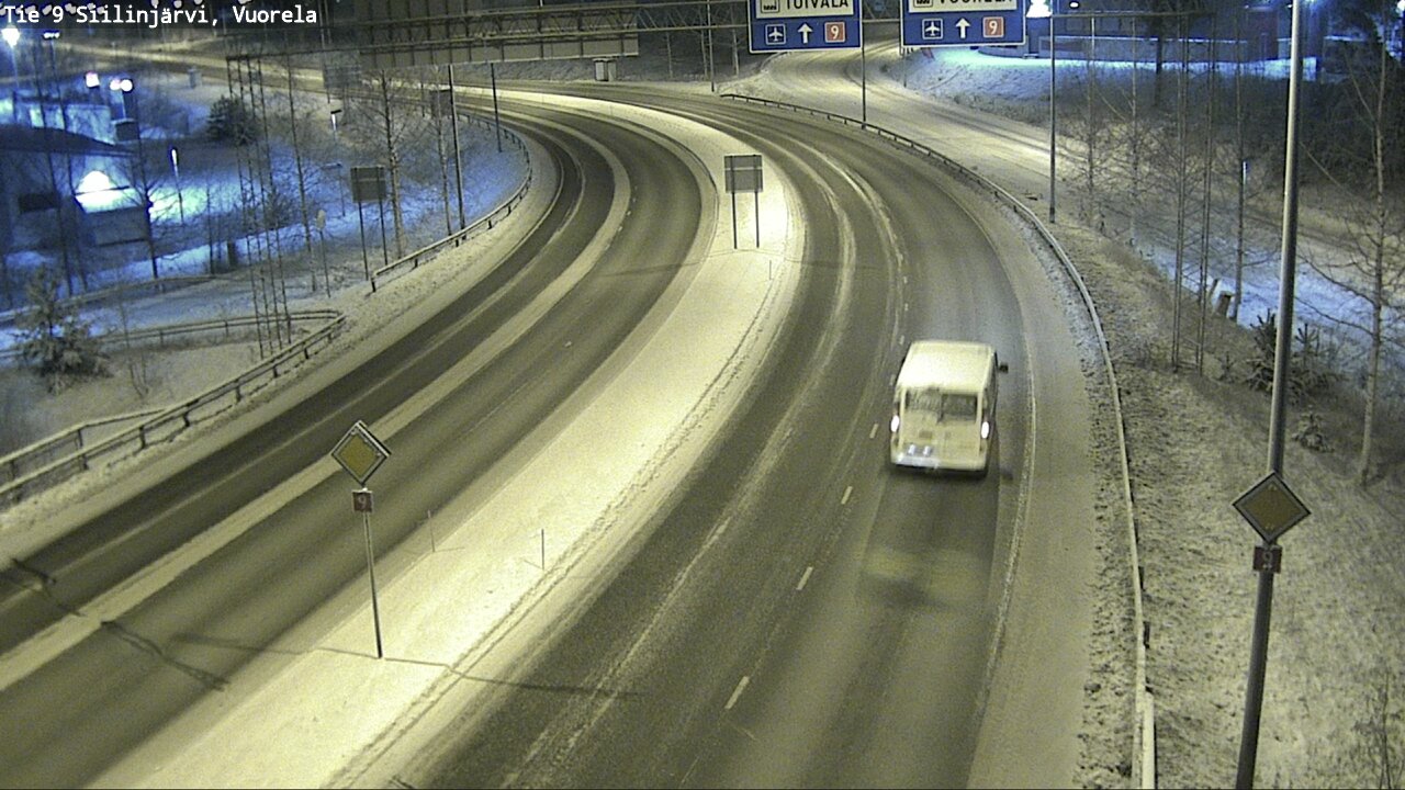 Kelikamerat Kuva Tie 9 Siilinjärvi, Vuorela, Siilinjärvi, Pohjois-Savo