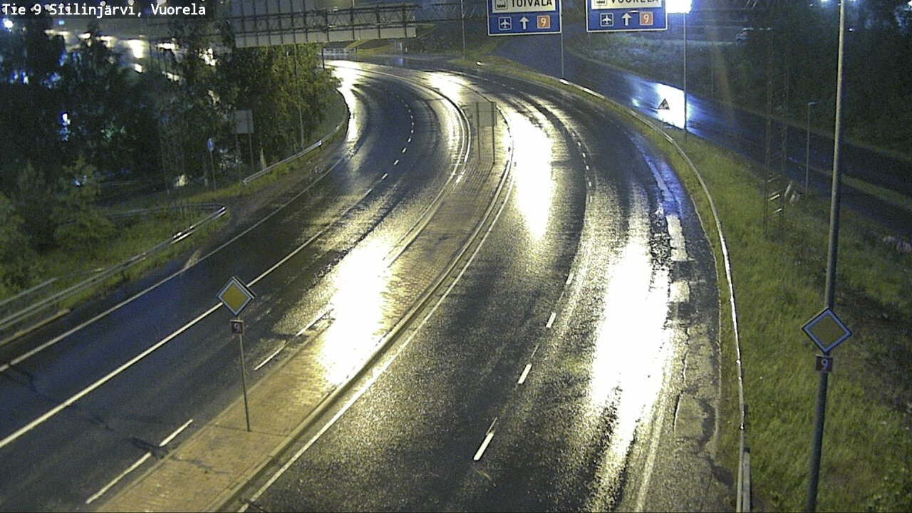 Weather Camera Image Road 9 Siilinjärvi, Vuorela, Siilinjärvi, Pohjois-Savo