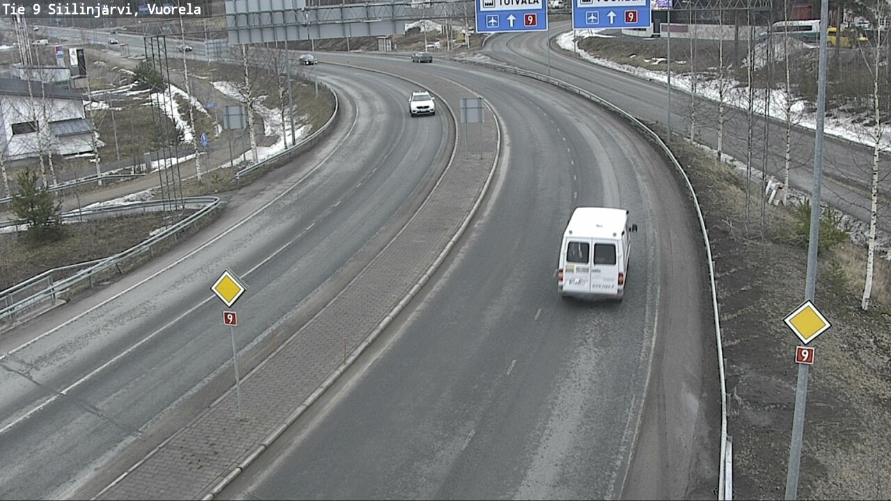 Weather Camera Image Road 9 Siilinjärvi, Vuorela, Siilinjärvi, Pohjois-Savo
