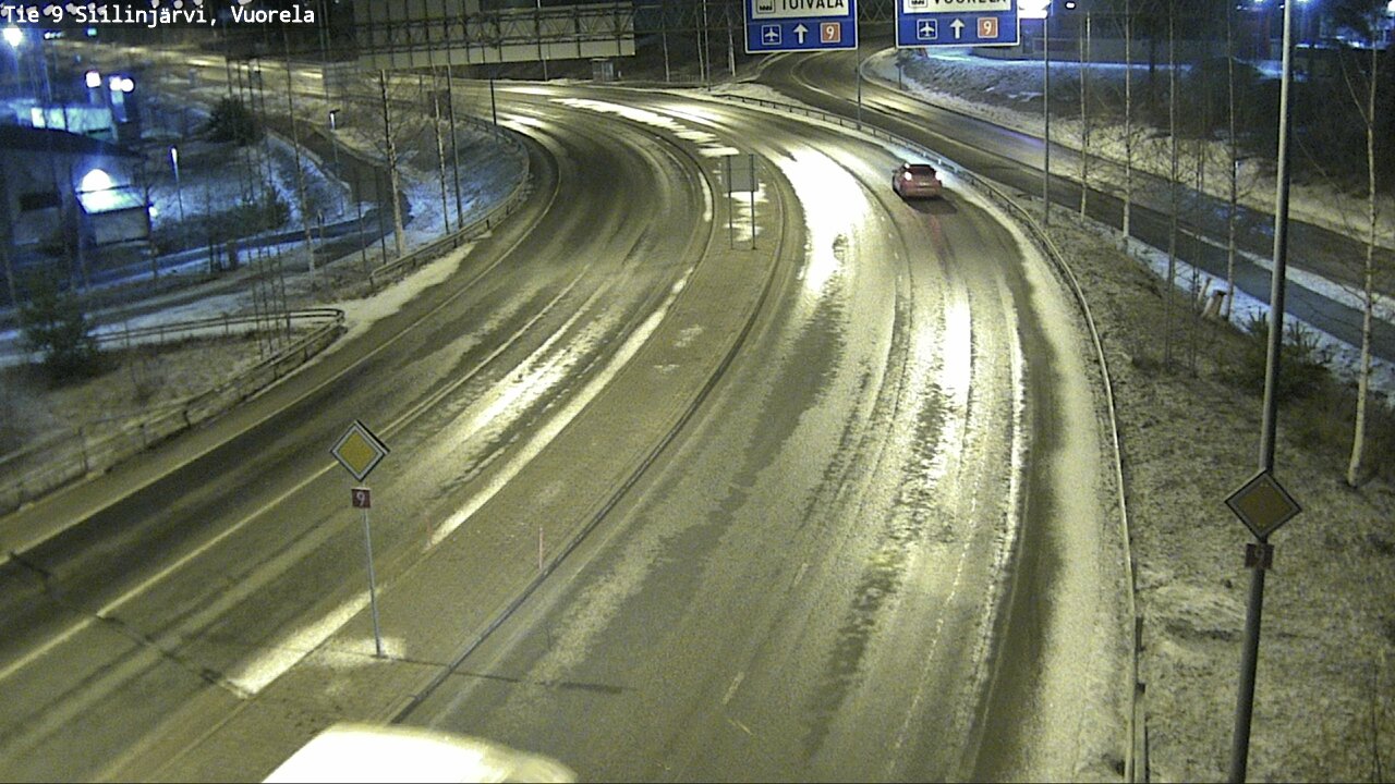 Kelikamerat Kuva Tie 9 Siilinjärvi, Vuorela, Siilinjärvi, Pohjois-Savo