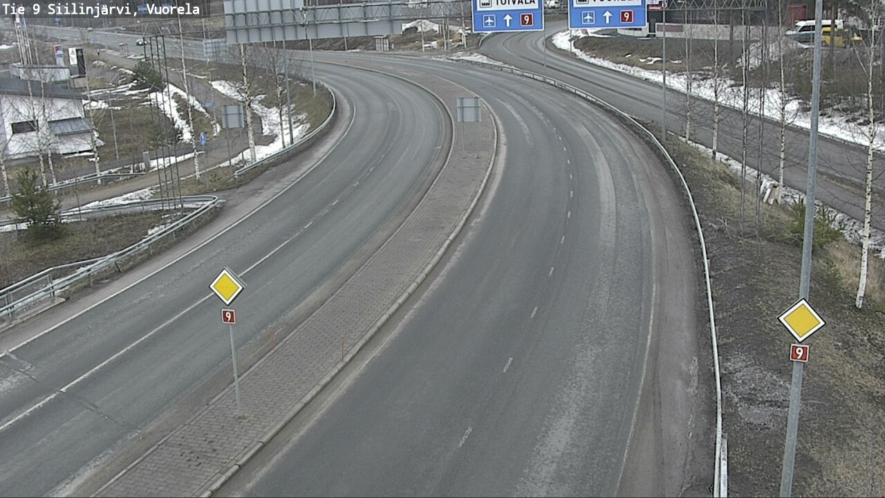 Kelikamerat Kuva Tie 9 Siilinjärvi, Vuorela, Siilinjärvi, Pohjois-Savo