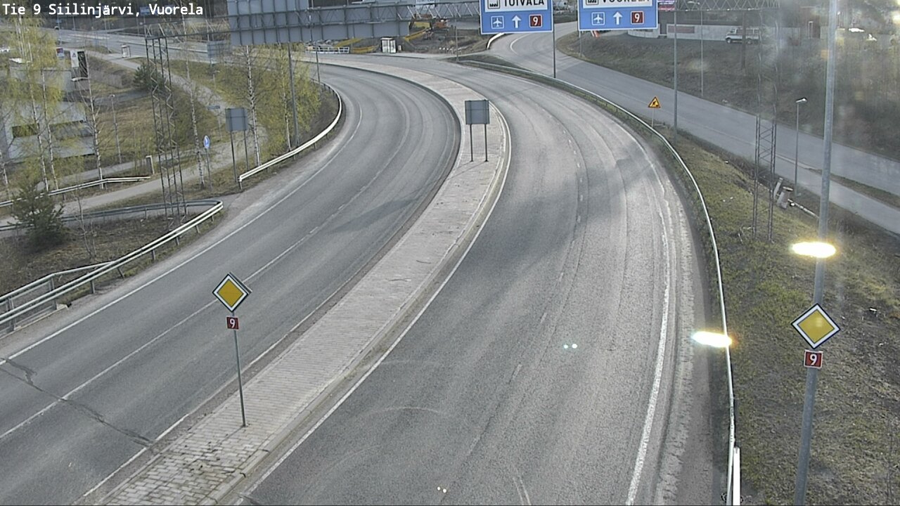 Weather Camera Image Road 9 Siilinjärvi, Vuorela, Siilinjärvi, Pohjois-Savo
