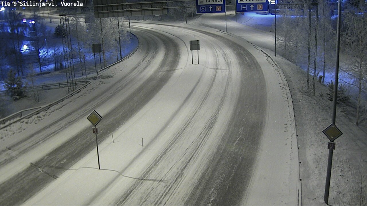 Kelikamerat Kuva Tie 9 Siilinjärvi, Vuorela, Siilinjärvi, Pohjois-Savo