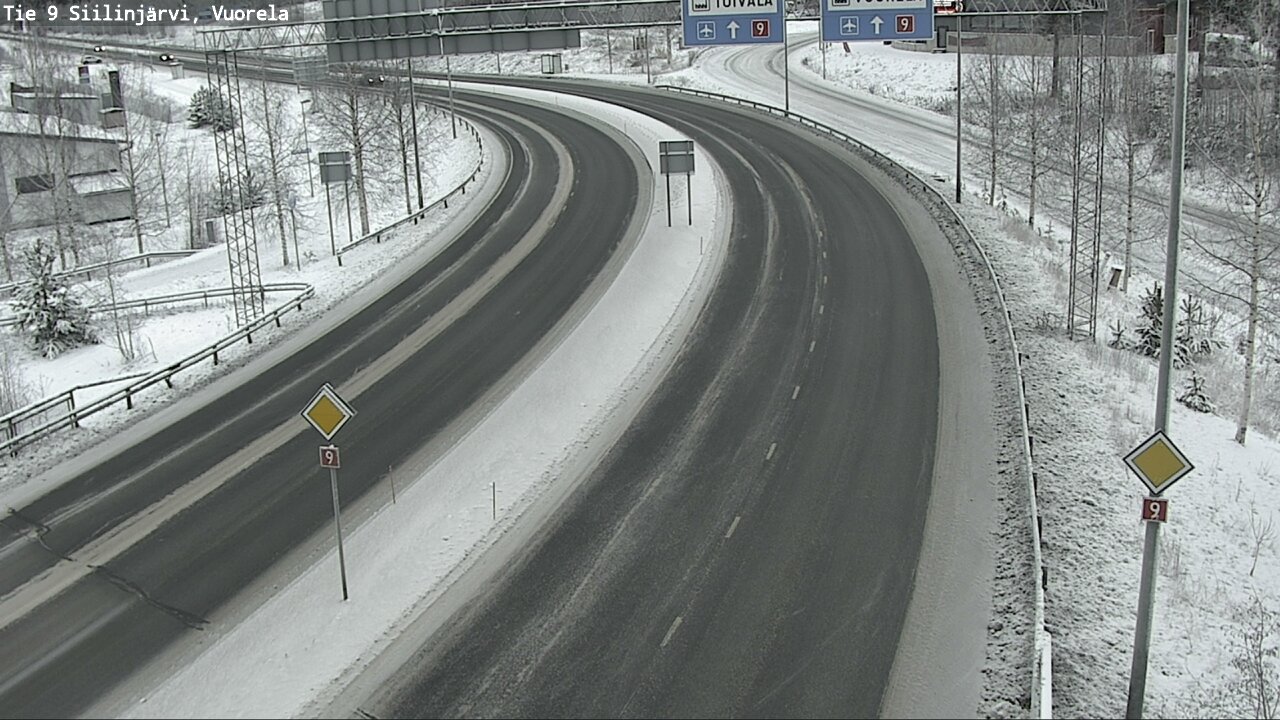 Kelikamerat Kuva Tie 9 Siilinjärvi, Vuorela, Siilinjärvi, Pohjois-Savo