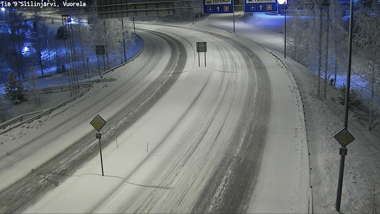 Kelikamerat Kuva Tie 9 Siilinjärvi, Vuorela, Siilinjärvi, Pohjois-Savo