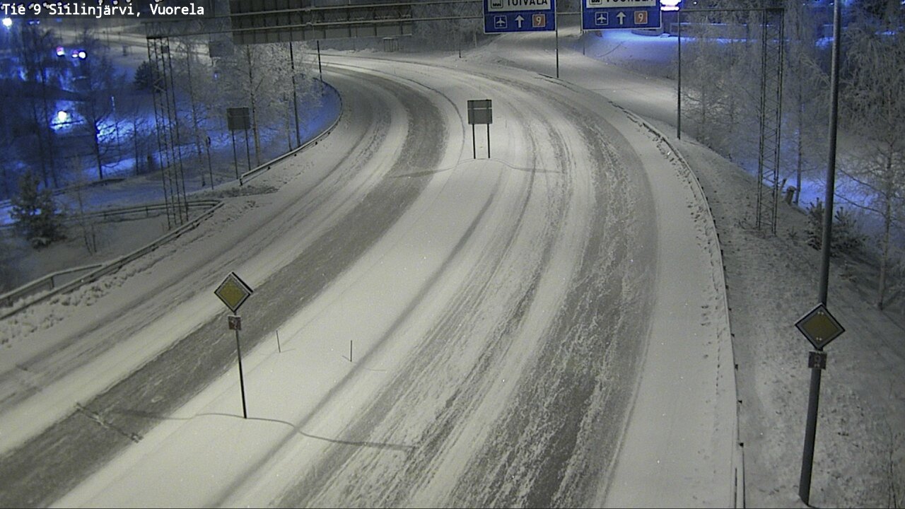 Kelikamerat Kuva Tie 9 Siilinjärvi, Vuorela, Siilinjärvi, Pohjois-Savo