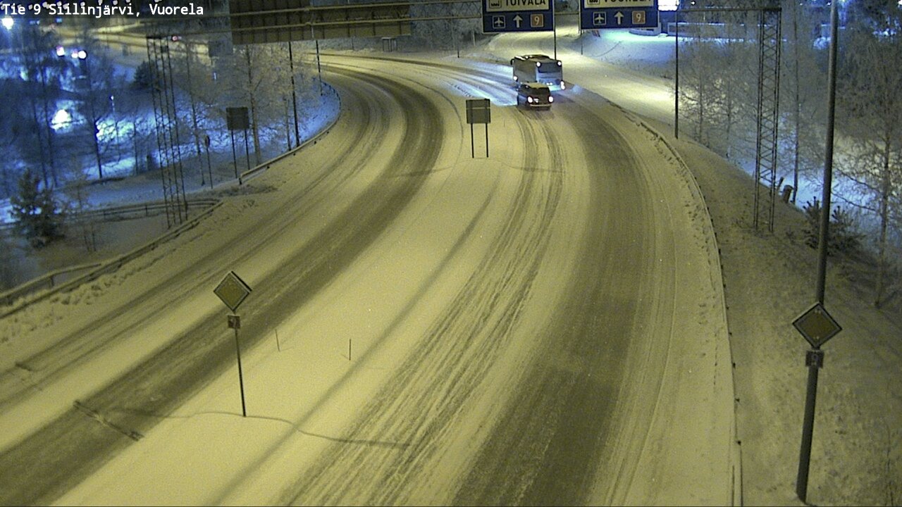 Kelikamerat Kuva Tie 9 Siilinjärvi, Vuorela, Siilinjärvi, Pohjois-Savo