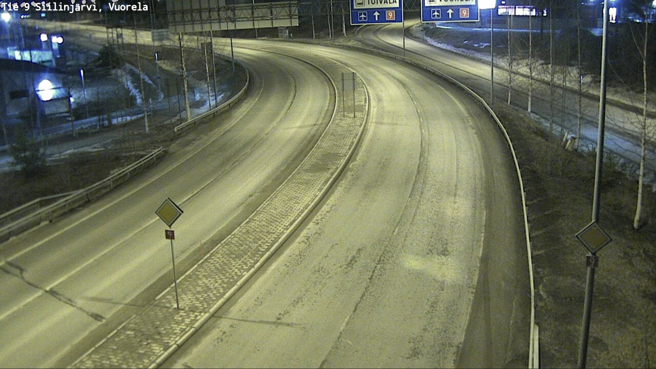 Kelikamerat Kuva Tie 9 Siilinjärvi, Vuorela, Siilinjärvi, Pohjois-Savo