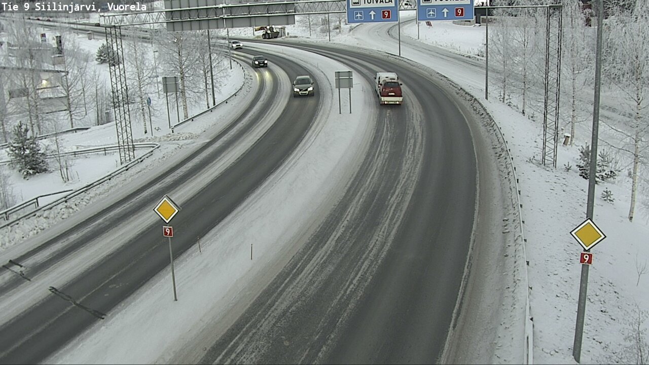 Kelikamerat Kuva Tie 9 Siilinjärvi, Vuorela, Siilinjärvi, Pohjois-Savo